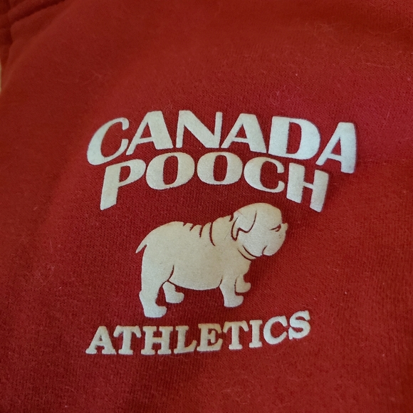 Canada Pooch Athletics Thermal Fleece Hoodie, Size Small - Picture 4 of 8